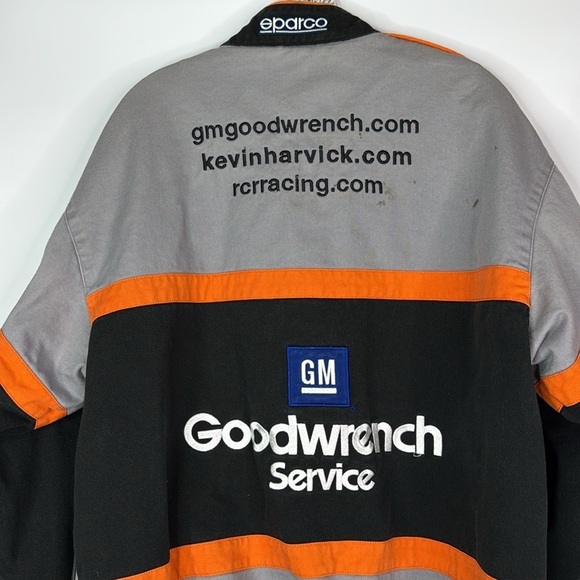 Vintage Chase Authentics Kevin Harvick Goodwrench NASCAR Jacket Large - Picture 5 of 12